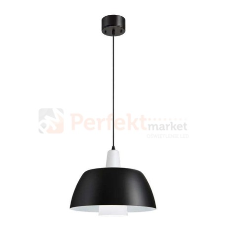Lampa wisząca industrialna loft lampa_do_salonu markslojd Solo czarna czarny 107743 perfektmarket.jpg