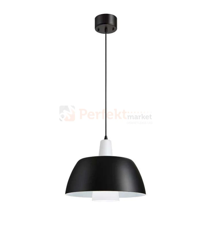 Lampa wisząca industrialna loft lampa_do_salonu markslojd Solo czarna czarny 107743 perfektmarket.jpg