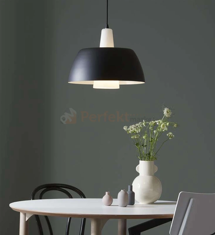 Lampa wisząca industrialna loft lampa_do_salonu markslojd Solo czarna czarny 107743 perfektmarket.jpg