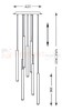 Lampa wisząca Loya pendant 9l  srebrna biała tuba chrom oświetlenie_LED led P0461-09C-B5SB Zuma Line perfektmarket.jpg