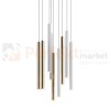 Lampa wisząca Loya pendant 9l  srebrna biała tuba chrom oświetlenie_LED led P0461-09C-B5SB Zuma Line perfektmarket.jpg