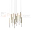 Lampa wisząca One pendant 11l  gold złota tuba kryształ oświetlenie_LED led P0461-11L-B5F7 Zuma Line perfektmarket.jpg