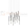 Lampa wisząca One pendant 11l  chrom srebrna akryl kryształ tuba oświetlenie_LED led P0461-11L-B5F4 Zuma Line perfektmarket.jpg