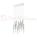 Lampa wisząca One pendant 11l  chrom srebrna akryl kryształ tuba oświetlenie_LED led P0461-11L-B5F4 Zuma Line perfektmarket.jpg