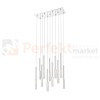 Lampa wisząca One pendant 11l  biała white akryl kryształ tuba oświetlenie_LED led P0461-11L-B5S8 Zuma Line perfektmarket.jpg
