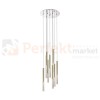 Lampa wisząca One pendant 9l  złota kryształ design tuby tuba chrom oświetlenie_LED led P0461-09L-B5F7 Zuma Line perfektmarket.jpg