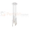 Lampa wisząca One pendant 9l  biała kryształ design tuby tuba chrom oświetlenie_LED led P0461-09L-B5S8 Zuma Line perfektmarket.jpg