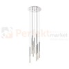 Lampa wisząca One pendant 9l  chrom srebrny kryształ design tuby tuba chrom oświetlenie_LED led P0461-09L-B5F4 Zuma Line perfektmarket.jpg