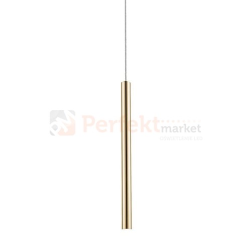 Lampa wisząca Loya pendant  złota błyszcząca połysk tuba  oświetlenie_LED led P0461-01A-K4K4 zuma Line perfektmarket.jpg