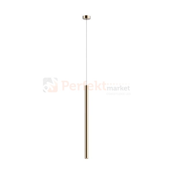 Lampa wisząca Loya pendant  złota błyszcząca połysk tuba  oświetlenie_LED led P0461-01A-F7F7 zuma Line perfektmarket.jpg