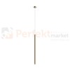 Lampa wisząca Loya pendant  złota błyszcząca połysk tuba  oświetlenie_LED led P0461-01A-F7F7 zuma Line perfektmarket.jpg