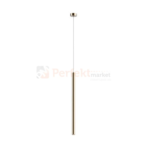 Lampa wisząca Loya pendant  złota błyszcząca połysk tuba  oświetlenie_LED led P0461-01A-F7F7 zuma Line perfektmarket.jpg