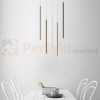 Lampa wisząca Loya pendant  złota miedź miedziana błyszcząca połysk tuba  oświetlenie_LED led P0461-01A-L7L7 zuma Line perfektmarket.jpg
