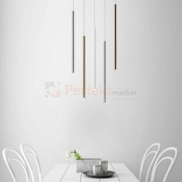 Lampa wisząca Loya pendant biała biały miedziana błyszcząca połysk tuba  oświetlenie_LED led P0461-01A-S8S8 zuma Line perfektmarket.jpg