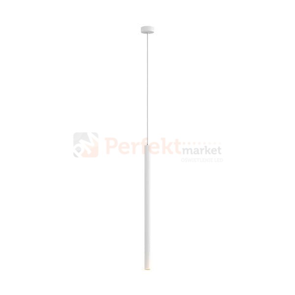 Lampa wisząca Loya pendant biała biały miedziana błyszcząca połysk tuba  oświetlenie_LED led P0461-01A-S8S8 zuma Line perfektmarket.jpg