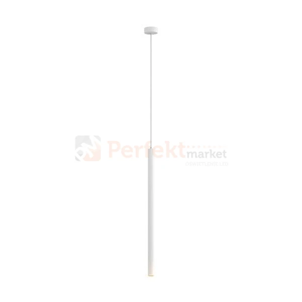Lampa wisząca Loya pendant biała biały miedziana błyszcząca połysk tuba  oświetlenie_LED led P0461-01A-S8S8 zuma Line perfektmarket.jpg