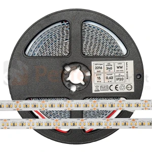Profesjonalna taśma LED 1200 SMD 2216 24V 15W neutralna 4000K-rolka 5mb