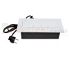Media Port power_port powerport mediaport blatowy wpuszczany 2x230V 1xRJ45 2xUSB biały ładowarka 5V flexi sklep perfektmarket hurtownia elektryczna