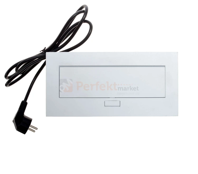 Media Port power_port powerport mediaport blatowy wpuszczany 2x230V 1xRJ45 2xUSB biały ładowarka 5V flexi sklep perfektmarket hurtownia elektryczna
