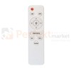 lampa sufitowa led ze ściemniaczem plafon panel kryształowy 50_cm 66W cruz oświetlenie_LED ML4220 z_pilotem na_pilota światło_dzienne okno_w_suficie perfektmarket