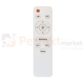 lampa sufitowa led ze ściemniaczem plafon panel kryształowy 50_cm 66W cruz oświetlenie_LED ML4220 z_pilotem na_pilota światło_dzienne okno_w_suficie perfektmarket
