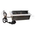 Media Port power_port powerport mediaport blatowy wpuszczany 2x230V  2xUSB  ładowarka 5V oval sklep perfektmarket hurtownia elektryczna