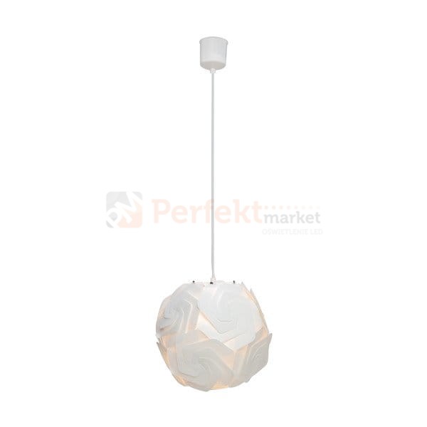 Lampa wisząca Grada sufitowa oświetlenie_LED origami biała biały kula mandala rozeta pendant TL-1060P-A Zuma Line perfektmarket.jpg