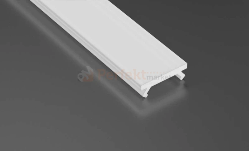 Klosze Lumines slim PVC do profili LED typ X, Mico [warianty]