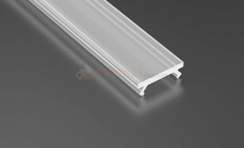 Klosze Lumines slim PVC do profili LED typ X, Mico [warianty]