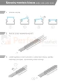 Klosze klosz do profili LED x Mico PMMA wąski mrożony mleczny osłonka plastikowa perfektmarket sklep oświetlenie_led