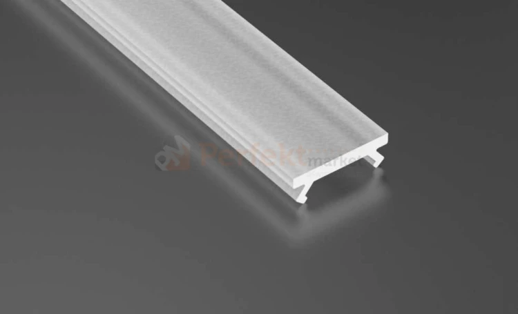 Klosze klosz do profili LED x Mico PMMA wąski mrożony mleczny osłonka plastikowa perfektmarket sklep oświetlenie_led