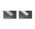 Klosze klosz do profili LED x Mico PMMA wąski mrożony mleczny osłonka plastikowa perfektmarket sklep oświetlenie_led