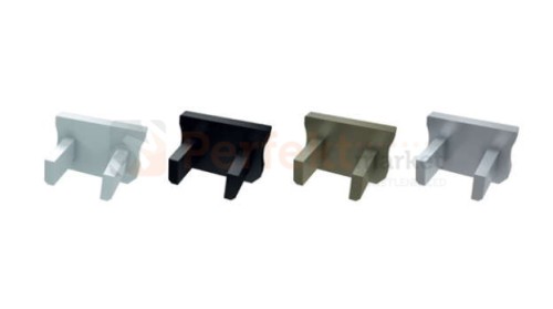 Zaślepki do profilu typ X pełna perfektmarket sklep biała czarna inox szara asortyment_LED oświetlenie_LED końcówki_do_profilu_LED