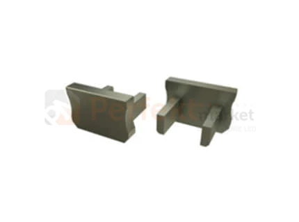 Zaślepki do profilu typ X pełna perfektmarket sklep biała czarna inox szara asortyment_LED oświetlenie_LED końcówki_do_profilu_LED