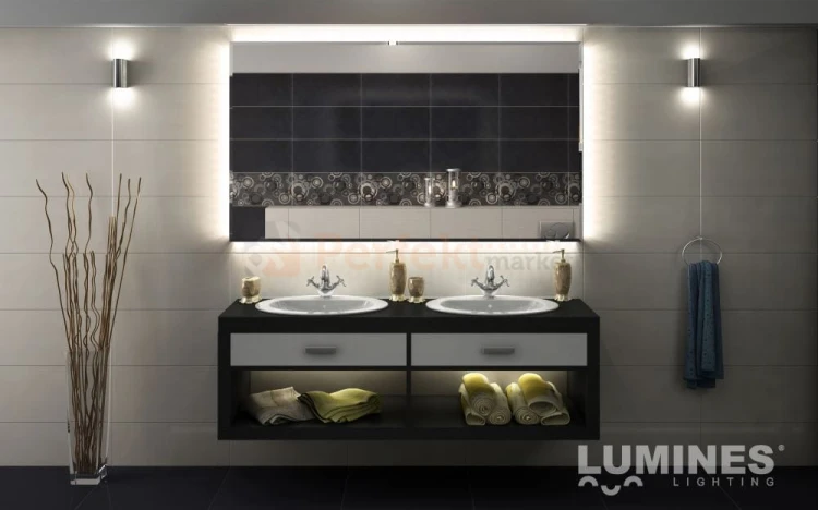 Profil do taśm LED typ D czarny 1 mb LUMINES-D1-CZ sklep perfektmarket