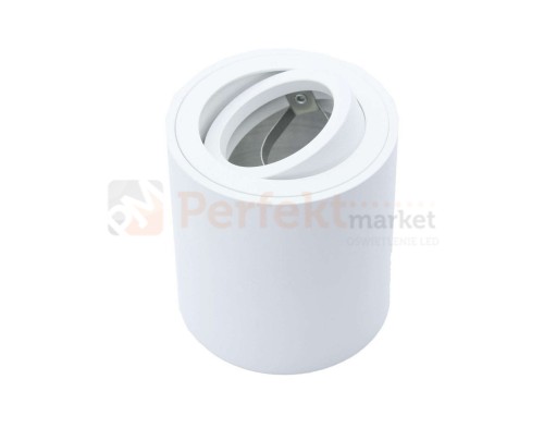 oprawa sufitowa okrągła walek natynkowa tuba led regulowana ruchoma GU10 corto id-5001 biała perfektmarket olsztyn 3.jpg