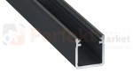 Profil do taśm LED typ Y wysoki czarny 1 mb  napowierzchniowy aluminiowy oświetlenie_led perfektmarket sklep