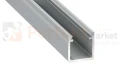 Profil do taśm LED typ Y wysoki srebrny anodowany aluminiowy LUMINES sklep perfektmarket oświetlenie_led