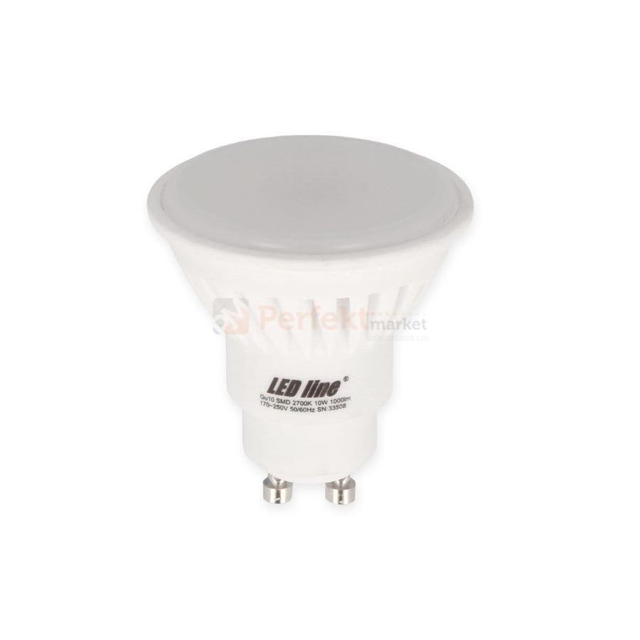 zarowka led ledin 248580 GU10 10W 1000lm 2700K Ceramic perfektmarket.jpg