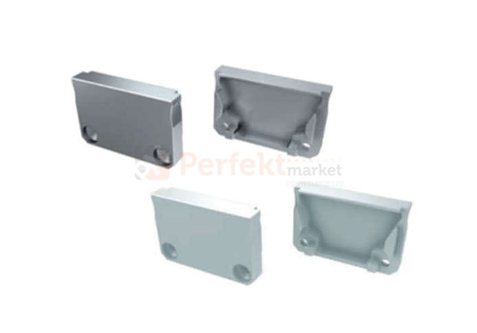 Zaślepki do profilu sileda napowierzniowy aluminiowa alu srebrna biała perfektmarket sklep elektryczny oświetlenie_led