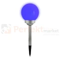 lampa ogrodowa solarna LED oświetlenie_led kula biała panel_słoneczny fotowoltaiczny czujka zmierzchu czujnik_zmierzchu