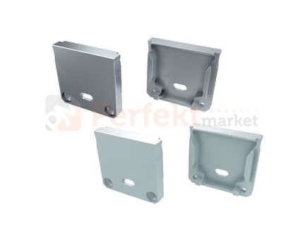 Zaślepki do profilu dileda napowierzniowy głęboki
z_otworem aluminiowa alu srebrna biała perfektmarket sklep elektryczny oświetlenie_led
