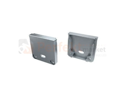 Zaślepki do profilu dileda napowierzniowy głęboki
z_otworem aluminiowa alu srebrna biała perfektmarket sklep elektryczny oświetlenie_led