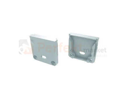 Zaślepki do profilu dileda napowierzniowy głęboki
z_otworem aluminiowa alu srebrna biała perfektmarket sklep elektryczny oświetlenie_led