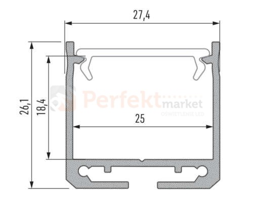 profil aluminiowy meblowy oświetlenie_led led głęboki szeroki szerszy napowierzniowy nawierzchniowy nakladany dileda srebrny anodowany perfektmarket olsztyn.jpga