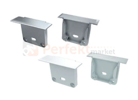 Zaślepki do profilu indileda lumines wpuszny głęboki z_otworem aluminiowa alu srebrna biała perfektmarket sklep elektryczny oświetlenie_led