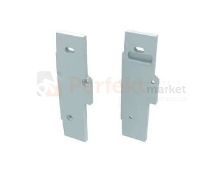 Zaślepki do profilu tiano z_otworem aluminiowa alu srebrna biała perfektmarket sklep elektryczny oświetlenie_led