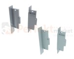 Zaślepki do profilu tiano z_otworem aluminiowa do zabudowy alu srebrna biała perfektmarket sklep elektryczny oświetlenie_led