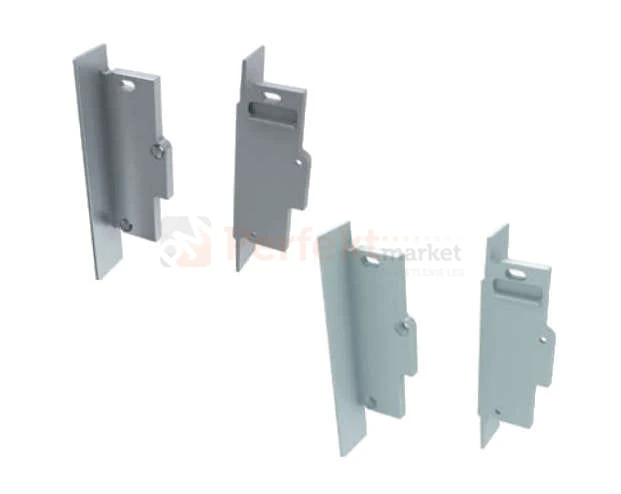 Zaślepki do profilu tiano z_otworem aluminiowa do zabudowy alu srebrna biała perfektmarket sklep elektryczny oświetlenie_led