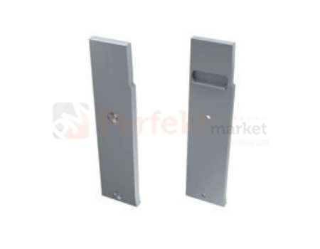 Zaślepki do profilu Flaro pełna aluminiowa alu srebrna biała perfektmarket sklep elektryczny oświetlenie_led